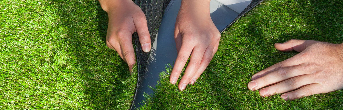 ARTIFICIAL GRASS Spring Grey 6mm 200cm Color gray