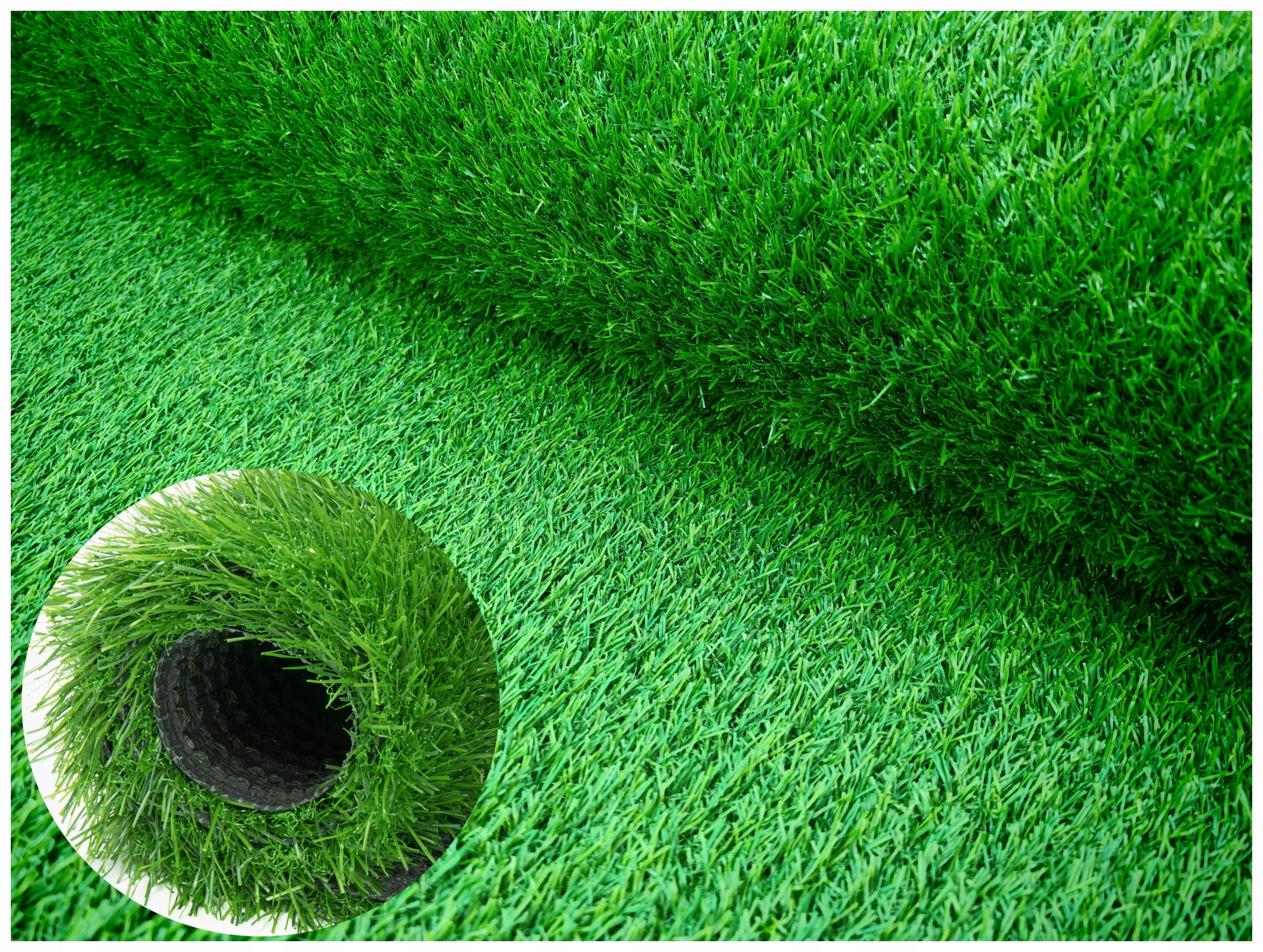 ARTIFICIAL GRASS TF 30mm Terrace Court Balcony Soft Durable Green Width 2,5m
