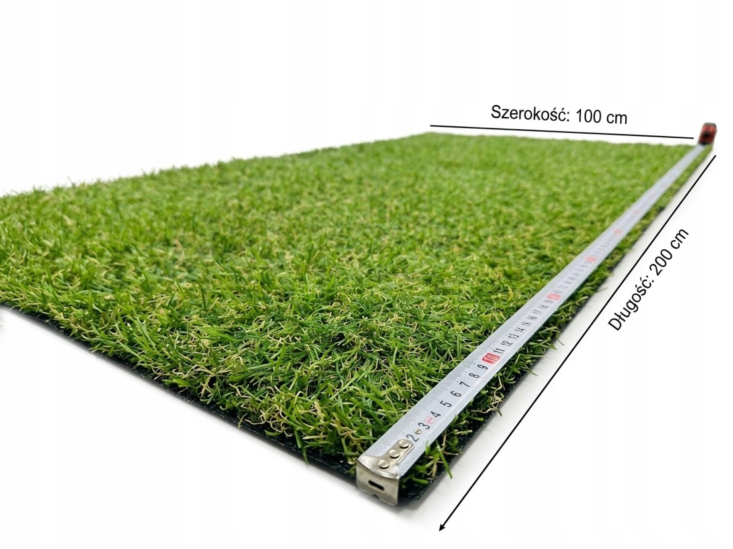 ARTIFICIAL GRASS VERDE FOR BALCONY READY PIECE THICK PREMIUM 100X200CM 20MM