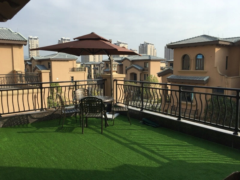 ARTIFICIAL OUTDOOR GRASS FOR TERRACE BALCONY GARDEN UNDER THE POOL PALMA 100x600 cm Width 1 m