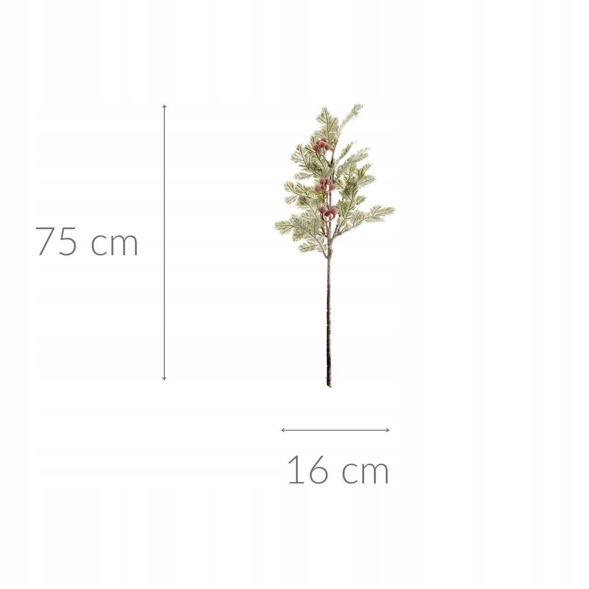 ARTIFICIAL TWIG FOR REED CHRISTMAS DECORATION FOR THE HOLIDAYS 12X75 CM Brand Atmosphera