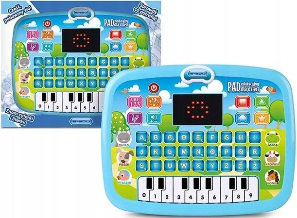 ARTYK Educational pad for children E-Edu learning numbers letters song sound