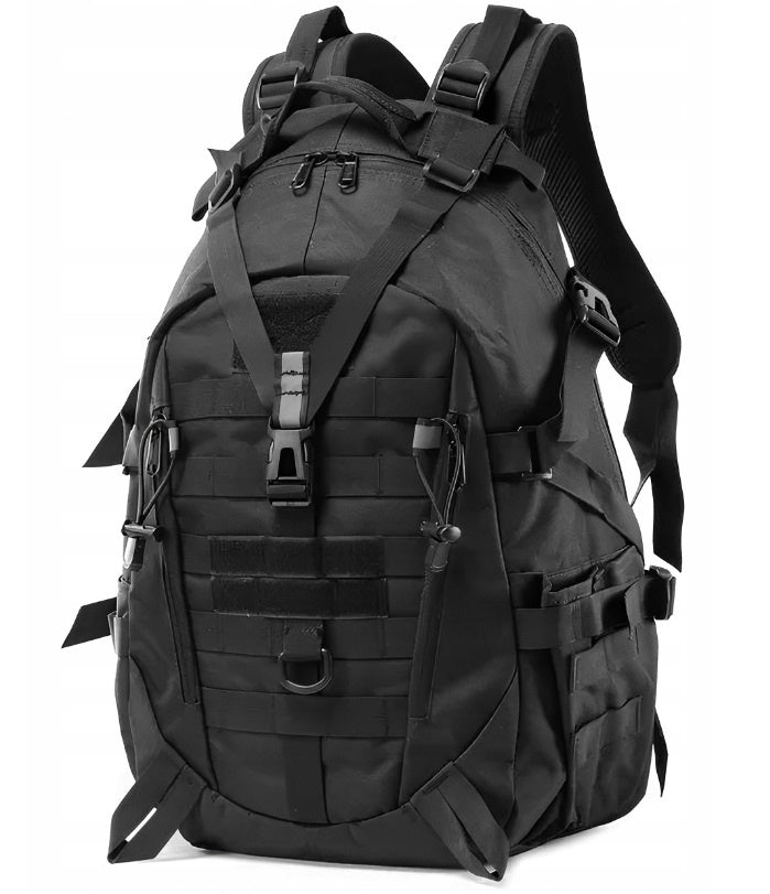 ASSAULT MILITARY HIKING BACKPACK MILITARY TACTICAL SURVIVAL BLACK 35L Packaging status original