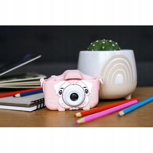 ASTGMI C3 camera for kids 12MP games frames filters Pony pink Manufacturer code Aparat cyfrowy dla dzieci