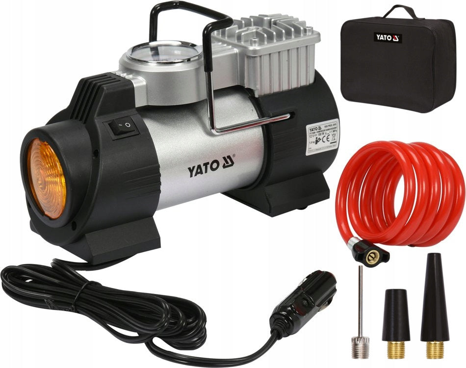 ATO CAR COMPRESSOR 12V PUMP COMPRESSOR 180W LED LIGHT YT-73460 Manufacturer code YT-73460