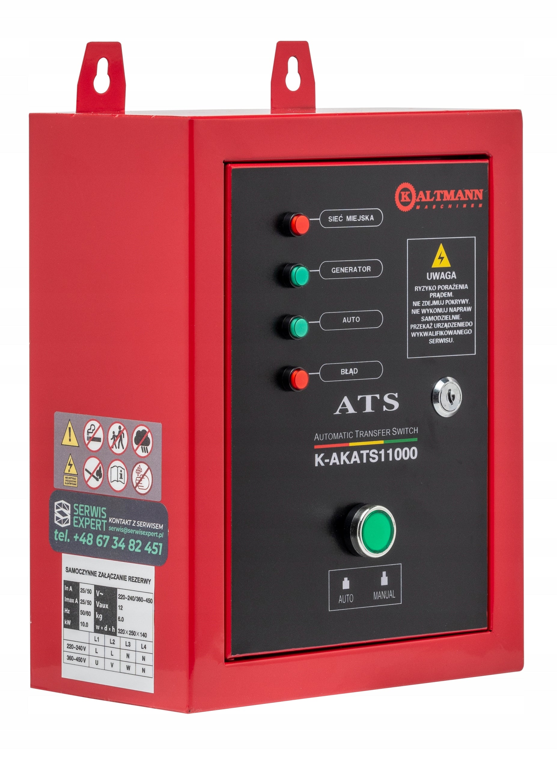 ATS System of Self-Switching Reserve Emergency Power System Packaging status original