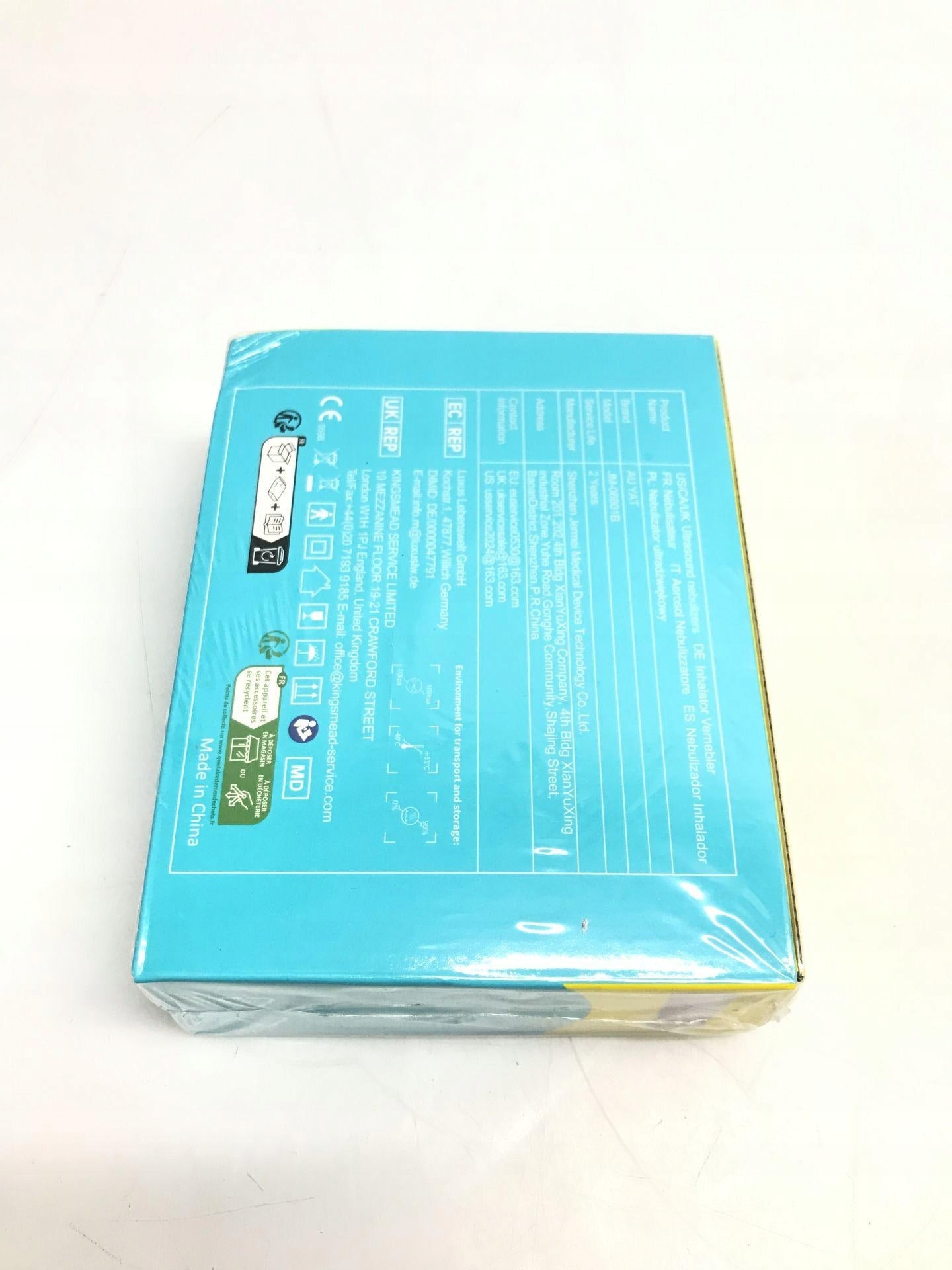 AU YAT Nebuliser Inhaler Portable USB-C Children Adults model JM-06801B Manufacturer code AU YAT 1