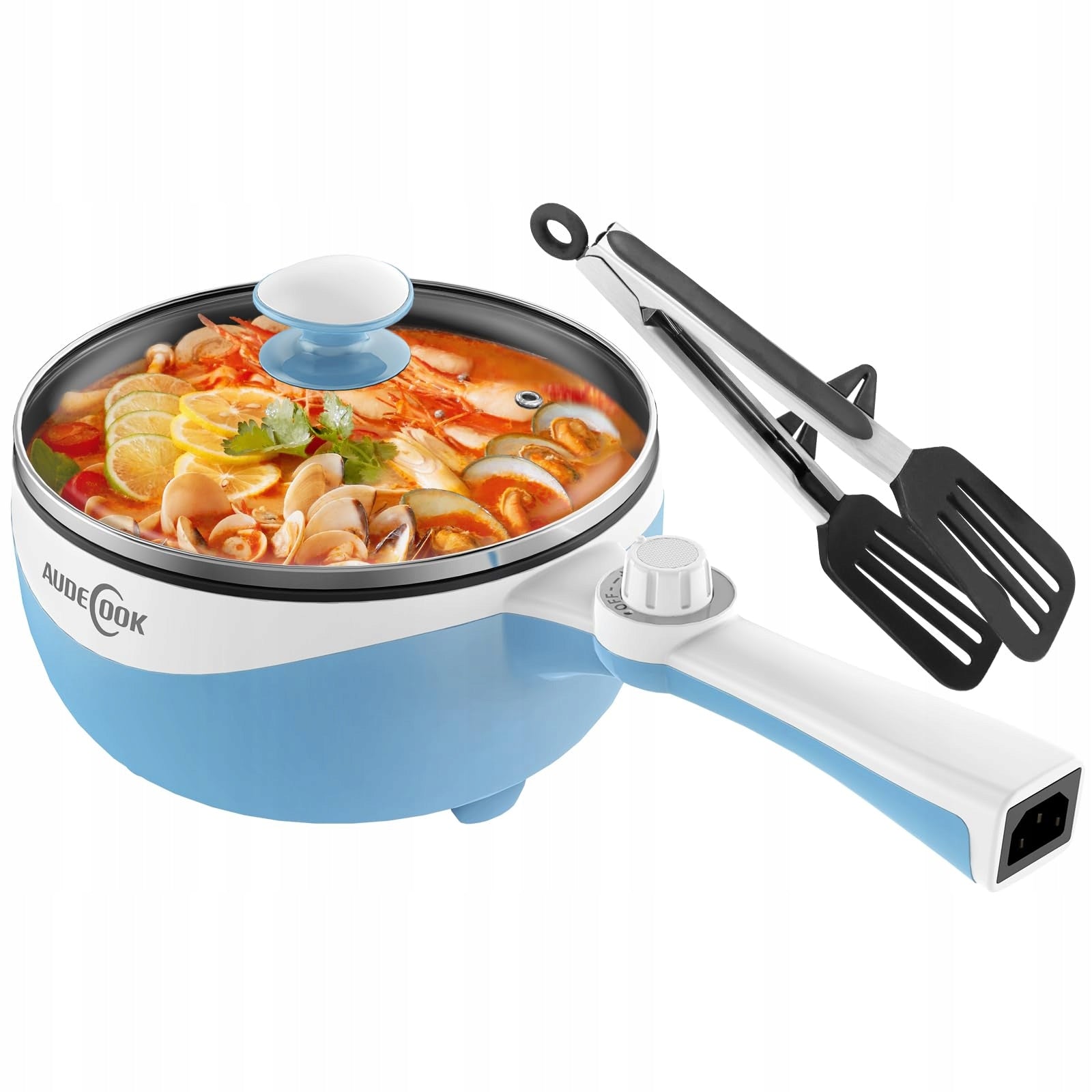 AUDECOOK 1,7L Electric Pot Portable Multicooker M2819