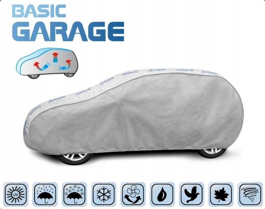 AUDI A3 8P II (2003-2012) TARPAULIN PROTECTIVE COVER FOR CAR Product weight with unit packaging 3.48 kg