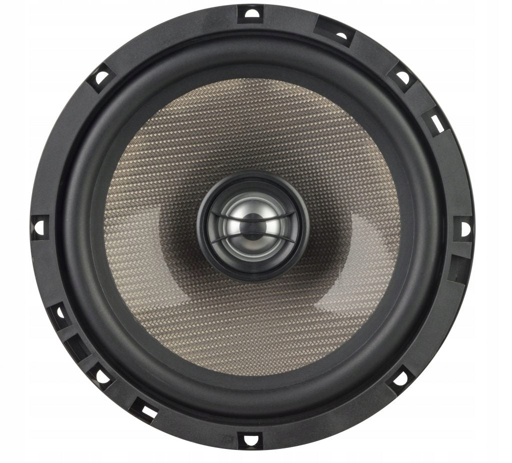 AUDIO SYSTEM CARBON 165CO COAXIAL SPEAKERS 165mm 70W RMS SET Brand Audio System