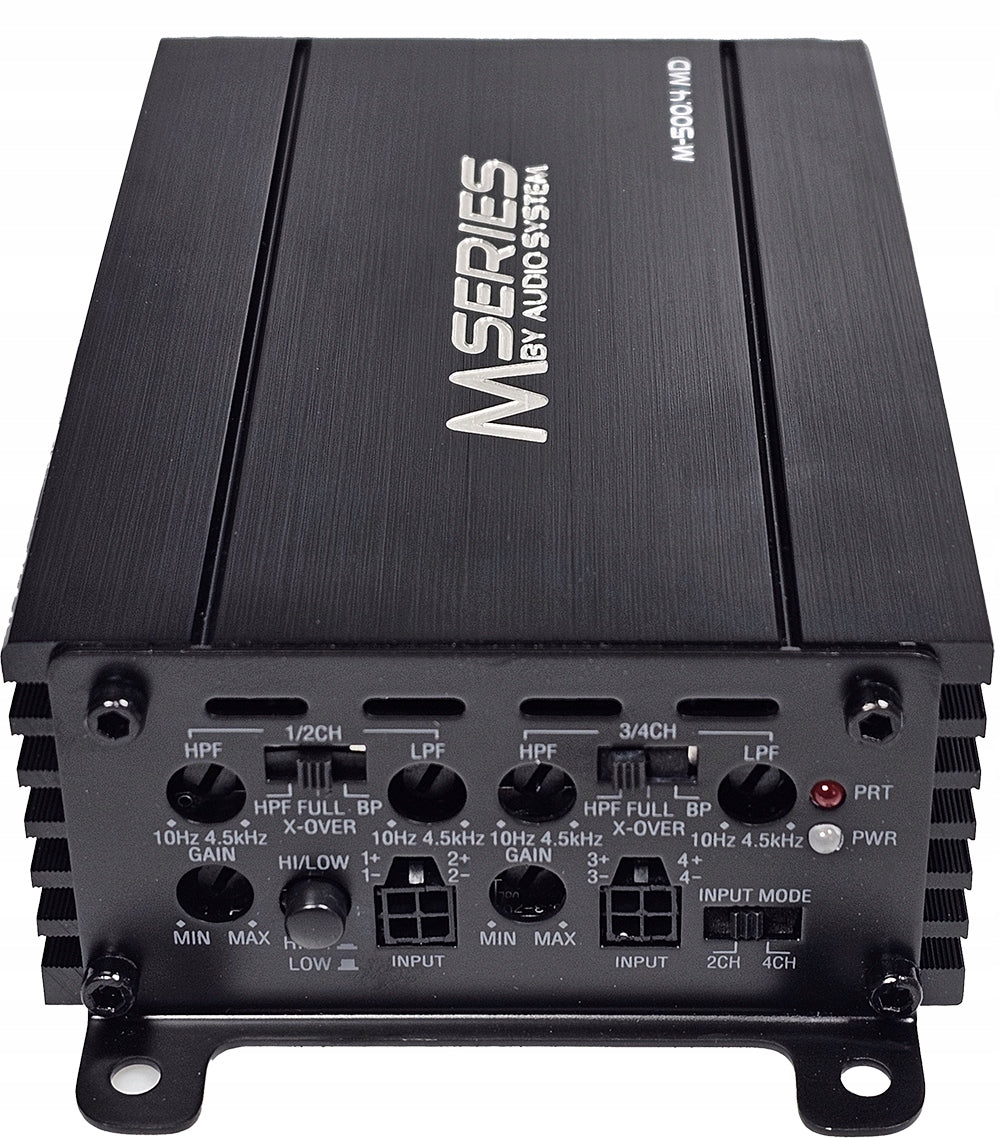 AUDIO SYSTEM M-500.4MD AMPLIFIER 4x75/125W RMS Manufacturer code M500.4MD