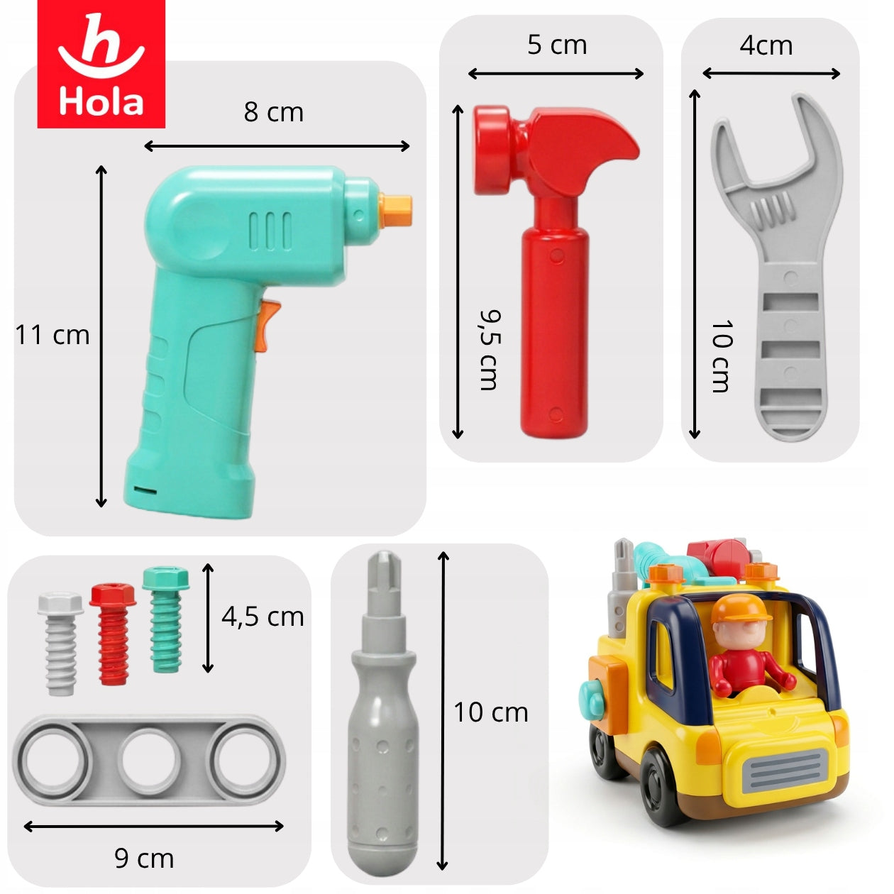 AUTO FOR TWISTING Set Small Mechanic Interactive Construction 22el Series Little Mechanic