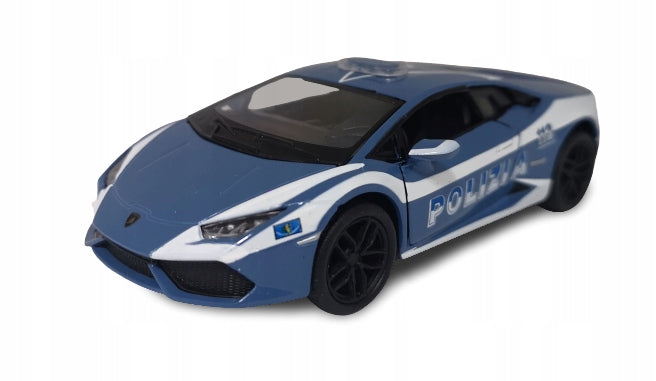 AUTO METAL Kinsmart 1:36 LAMBORGHINI HURACAN POLICE