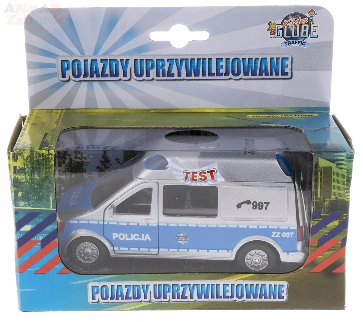 AUTO POLICE CAR WITH VOICE Color multicolor