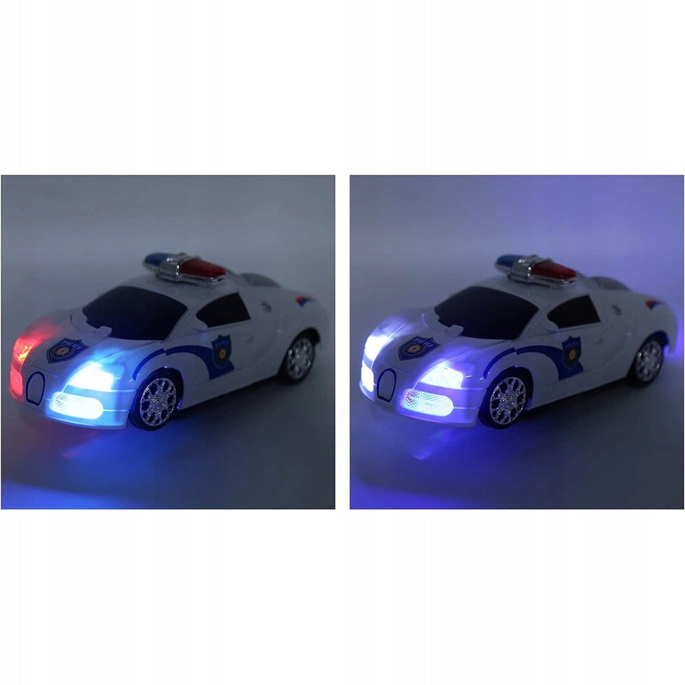 AUTO-ROBOT POLICE CAR POLICE AUTOMATIC TURN INTO A ROBOT Kid's age 3＋ years