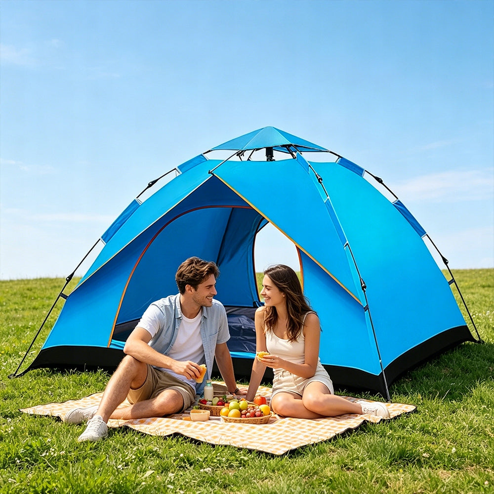 AUTOMATIC CAMPING SELF-FOLDING TENT PORTABLE 3-4 PERSONS Brand no brand