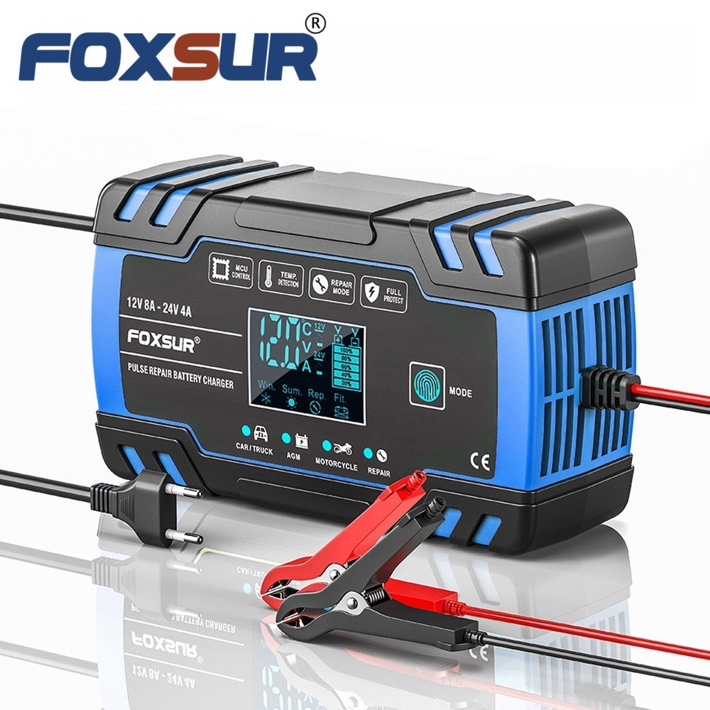AUTOMATIC CAR RECTIFIER WITH 12V 24V BATTERY REPAIR FUNCTION Packaging status original