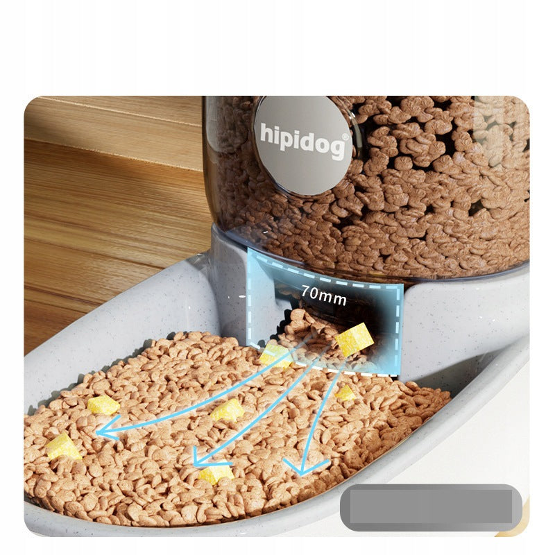AUTOMATIC CAT DOG FOOD DISPENSER 4L LARGE CAPACITY GREY Packaging status original