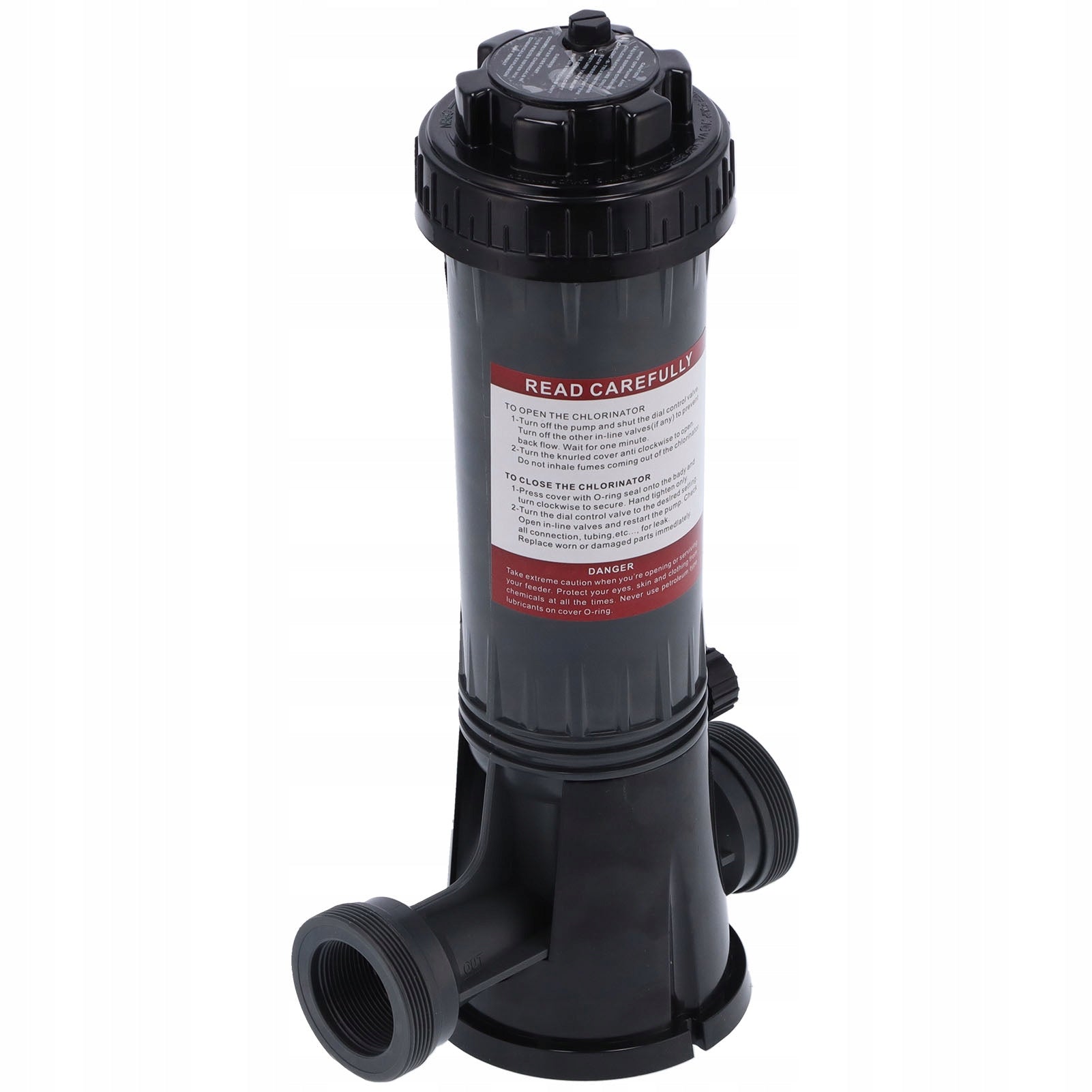 AUTOMATIC CHLORINE FEEDER FOR SWIMMING POOL DISPENSER Product weight with unit packaging 1.02 kg