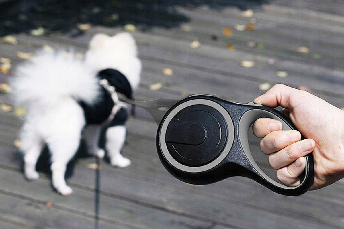 AUTOMATIC DOG LEASH WITH LOCK REFLECTIVE TAPE 50 kg 8m Brand Korbi