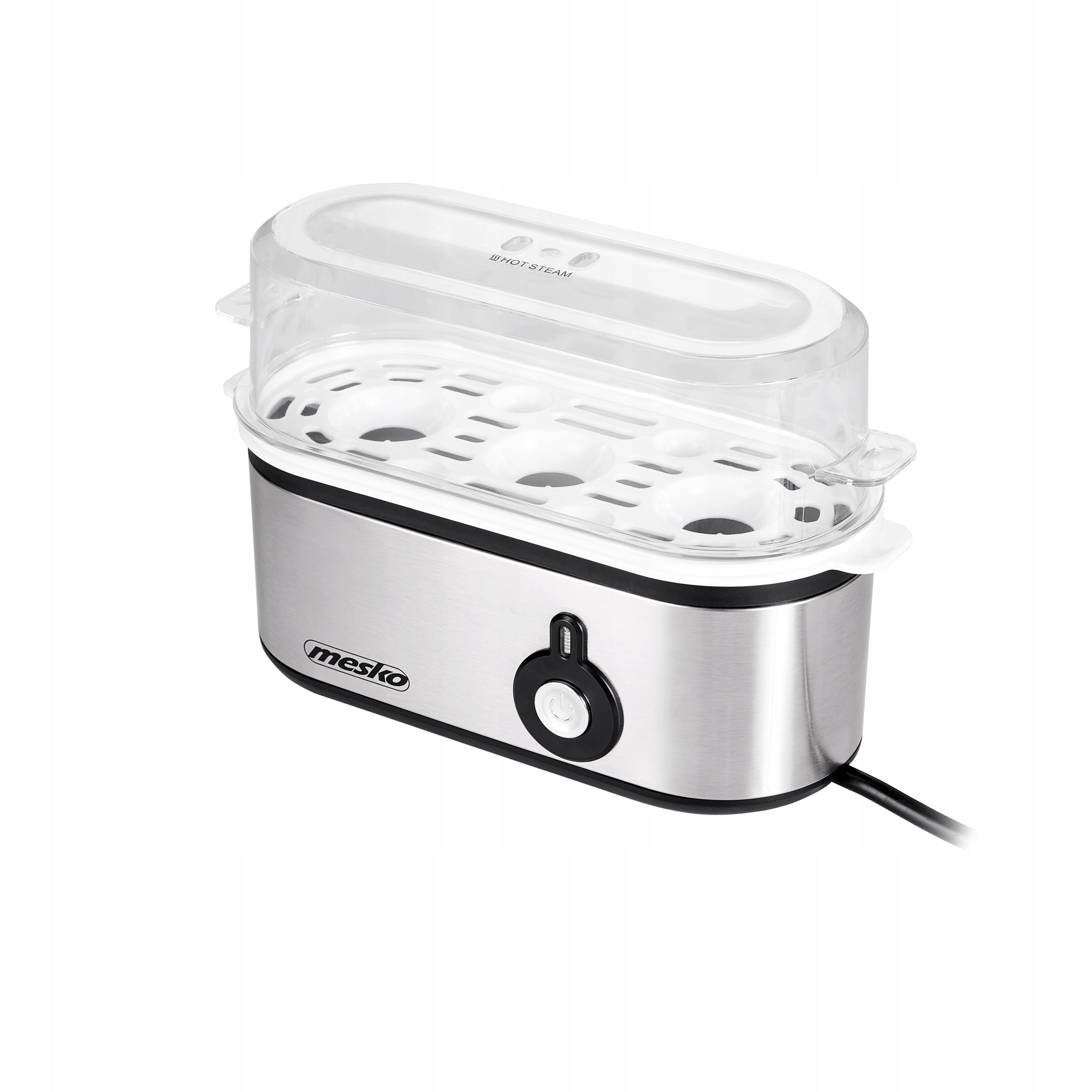 AUTOMATIC EGG COOKER FOR BOILING EGGS FOR 3 EGGS SCOOP NEEDLE FOR PUNCTURING EAN (GTIN) 5902934831888