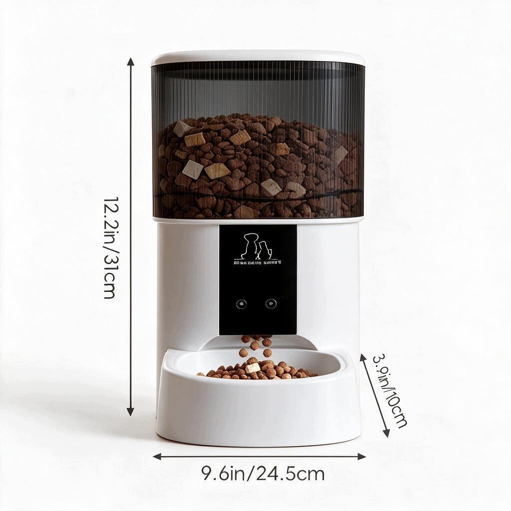 AUTOMATIC FEEDER APP Remote Control Timed Food Dispenser FOR CAT DOGS 4L Packaging status original