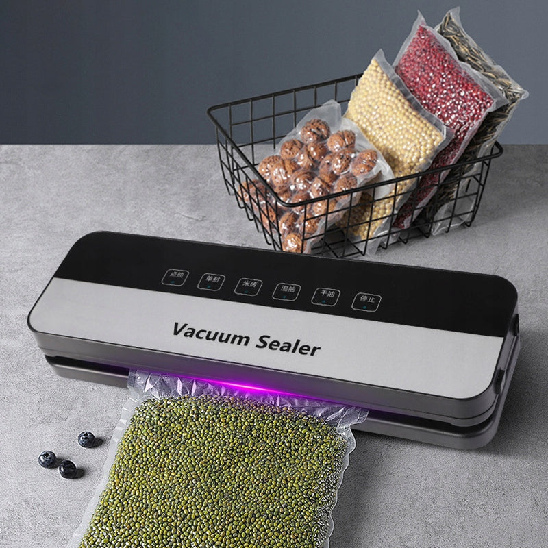 AUTOMATIC FOOD VACUUM WELDING MACHINE PACKING MACHINE + 30 BAGS 120W Brand no brand
