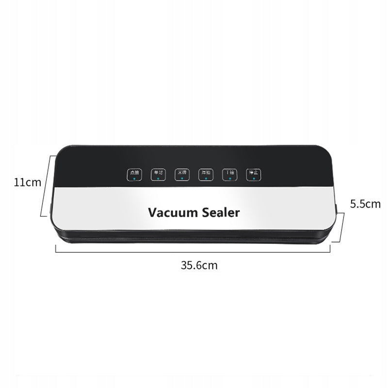 AUTOMATIC FOOD VACUUM WELDING MACHINE PACKING MACHINE + 30 BAGS 120W EAN (GTIN) 8581689710203