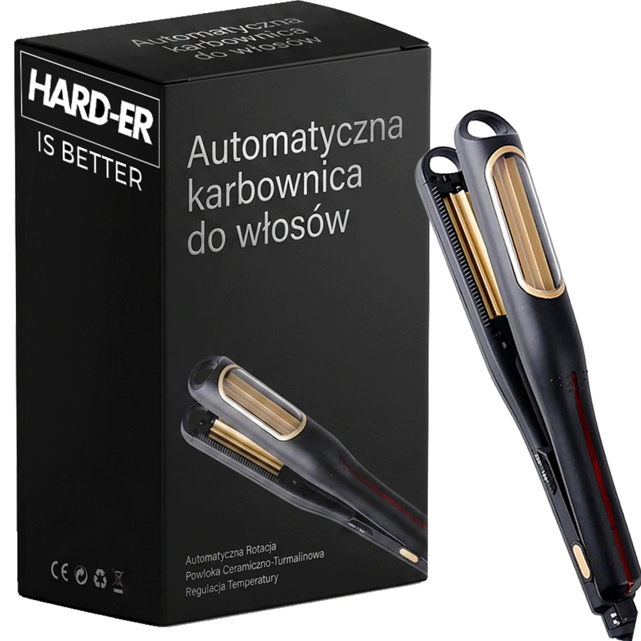 AUTOMATIC HAIR CARBINE WITHOUT DAMAGING 36W 190-210°C Hard-er