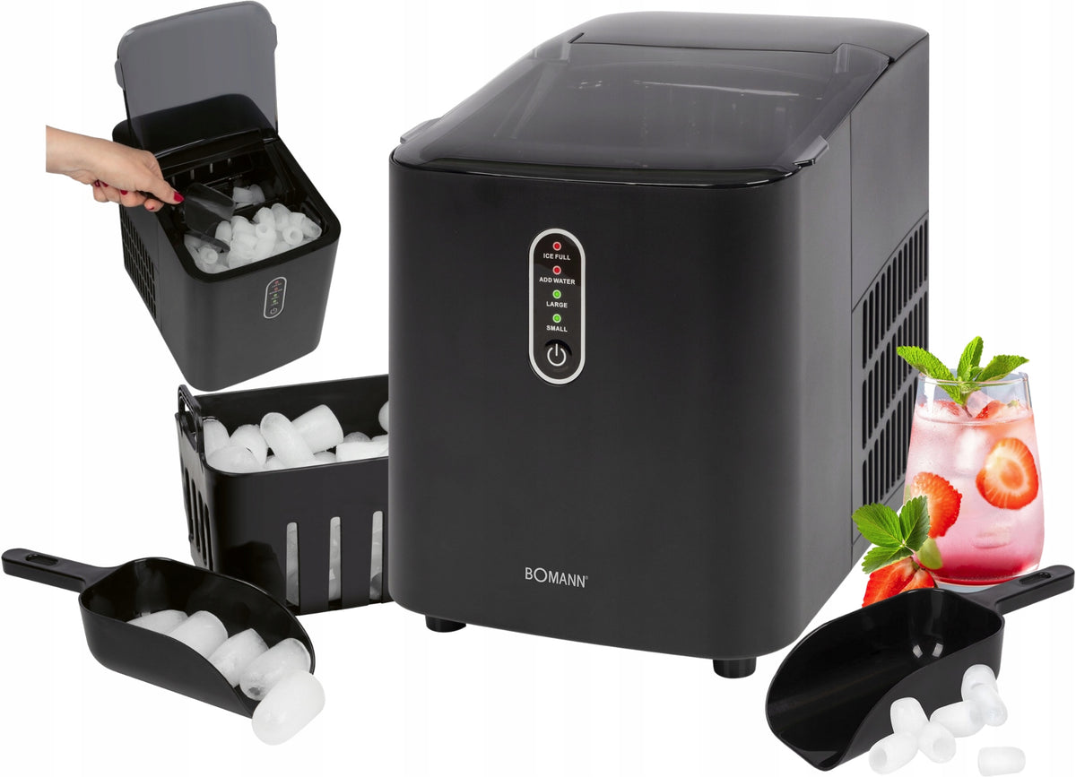 AUTOMATIC ICE MAKER 12kg/DAY PORTABLE HOME ICE MAKER CUBE B