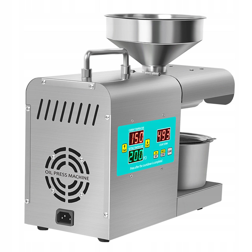 AUTOMATIC OIL PRESS WITH TEMPERATURE CONTROL 820W Packaging status original