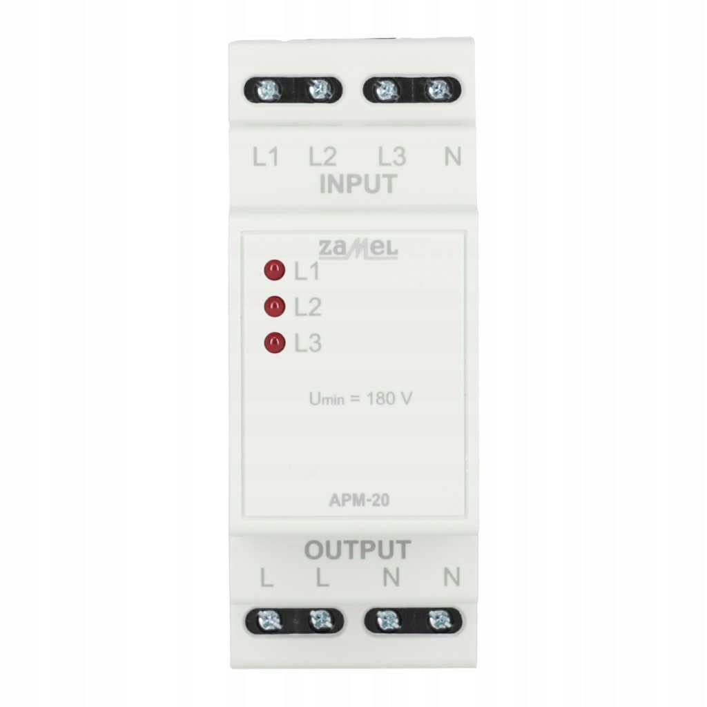 AUTOMATIC PHASE SWITCH APM-20 ZAMEL L1-L2-L3