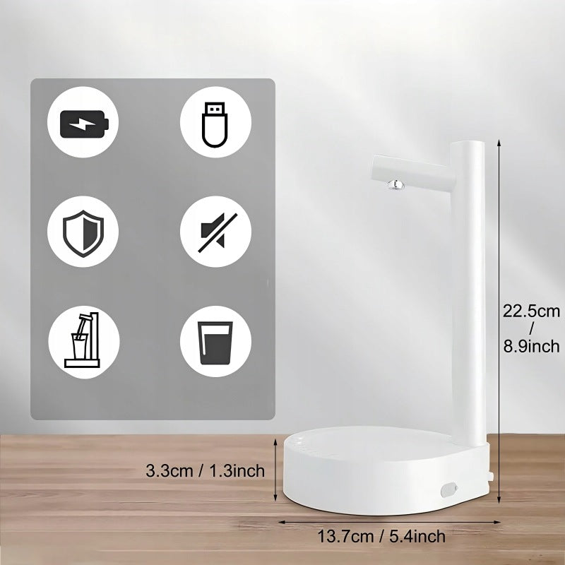 AUTOMATIC WATER DISPENSER ELECTRIC PUMP USB 1200MAH 6 LEVELS Manufacturer no brand
