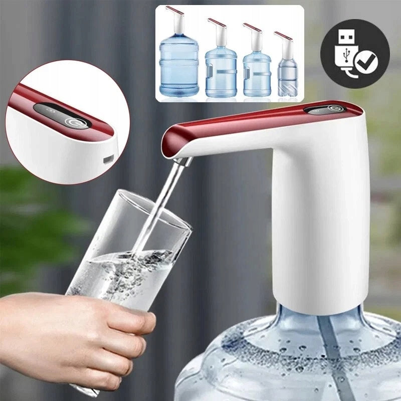AUTOMATIC WATER PUMP WITH USB FOR BOTTLES 5L 7.5L 11L 18.9L Manufacturer no brand