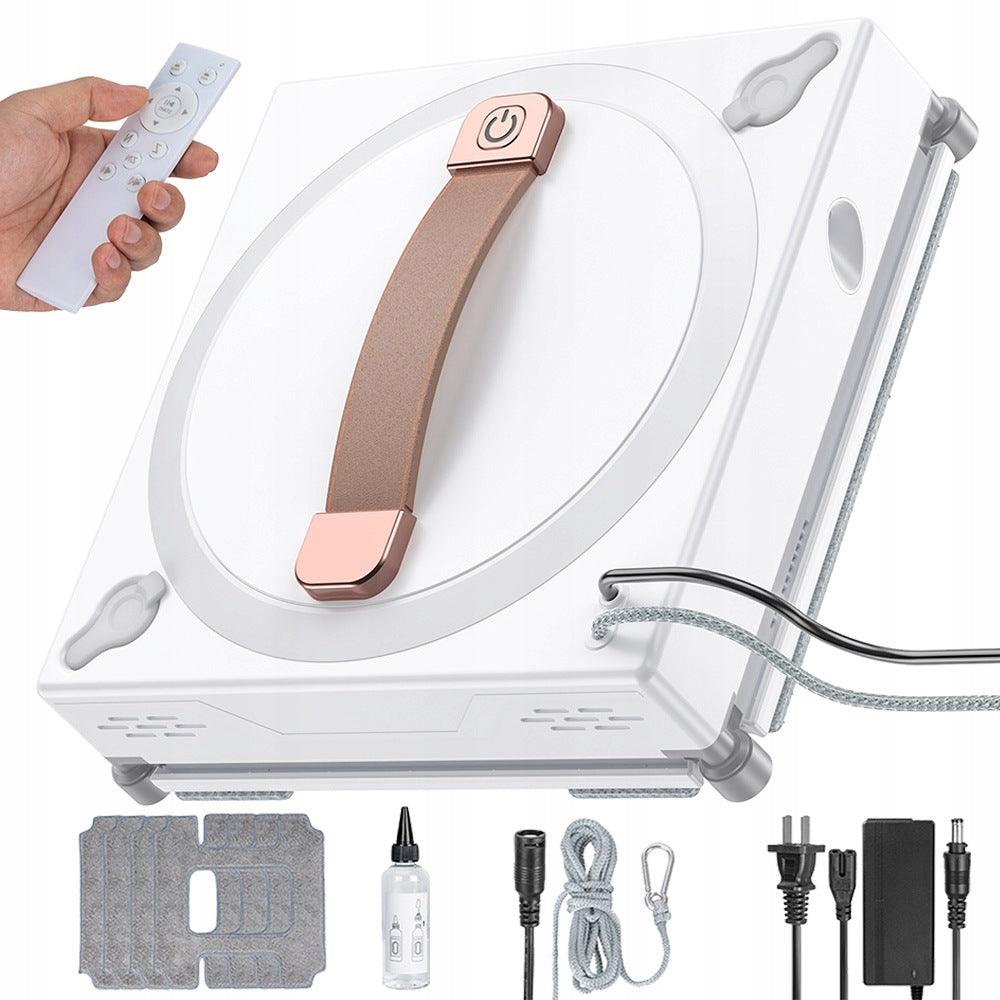 AUTOMATIC WINDOW CLEANING ROBOT 5000PA SAFE CORD 5M WHITE REMOTE CONTROL