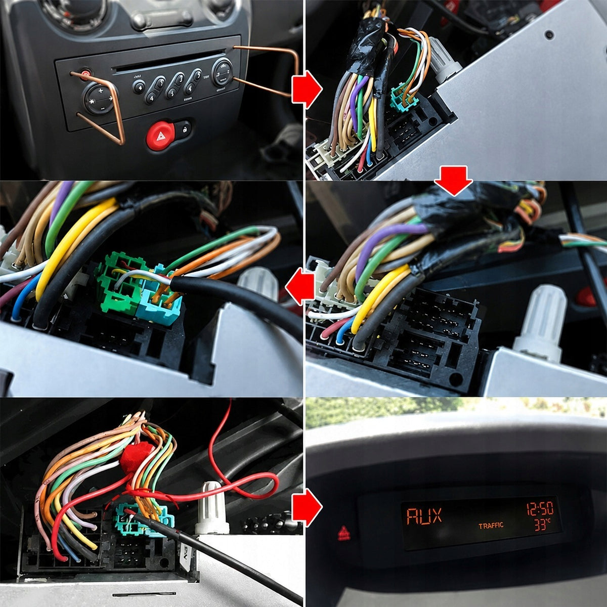 AUX Bluetooth Adapter with Microphone for Renault Scenic and Megane Brand no brand