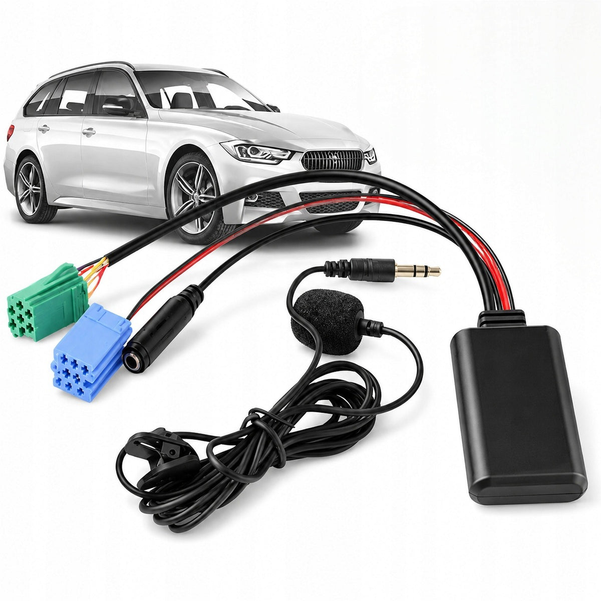AUX Bluetooth Adapter with Microphone for Renault Scenic and Megane