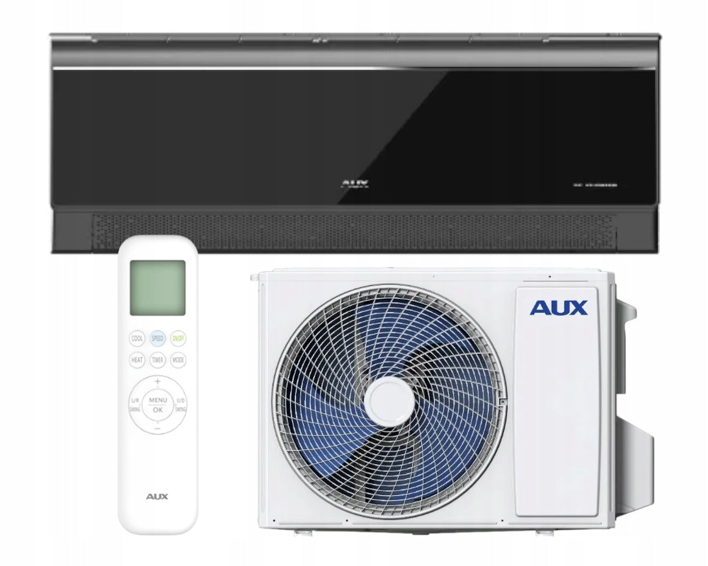 AUX C-Smart Premium Onyx 3,5 kW Black, Wi-Fi