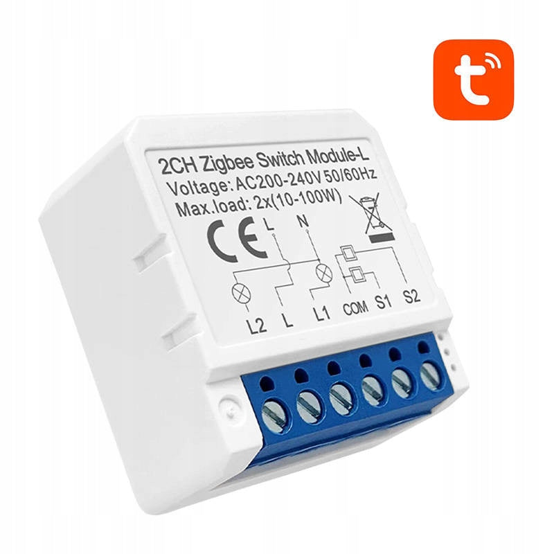 AVATTO SMART SWITCH LZWSM16-W2 TUYA 2-CHANNEL Packaging status original