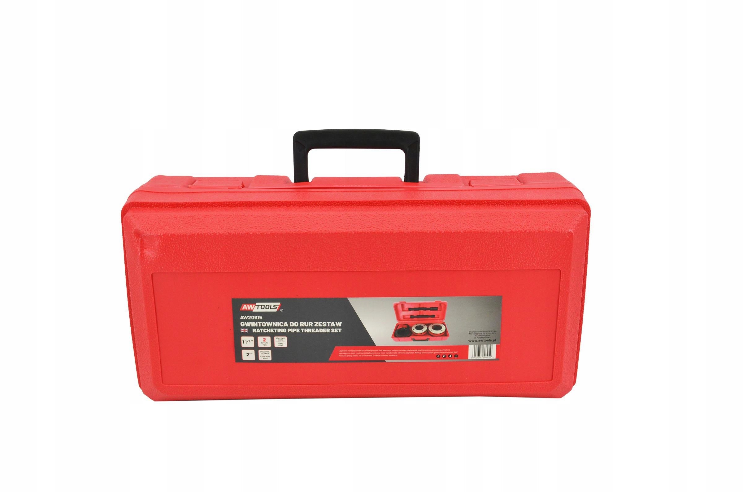 AWTOOLS PIPE TAP 2pcs 1-1/2", 2" SUITCASE SET Brand AW-Tools