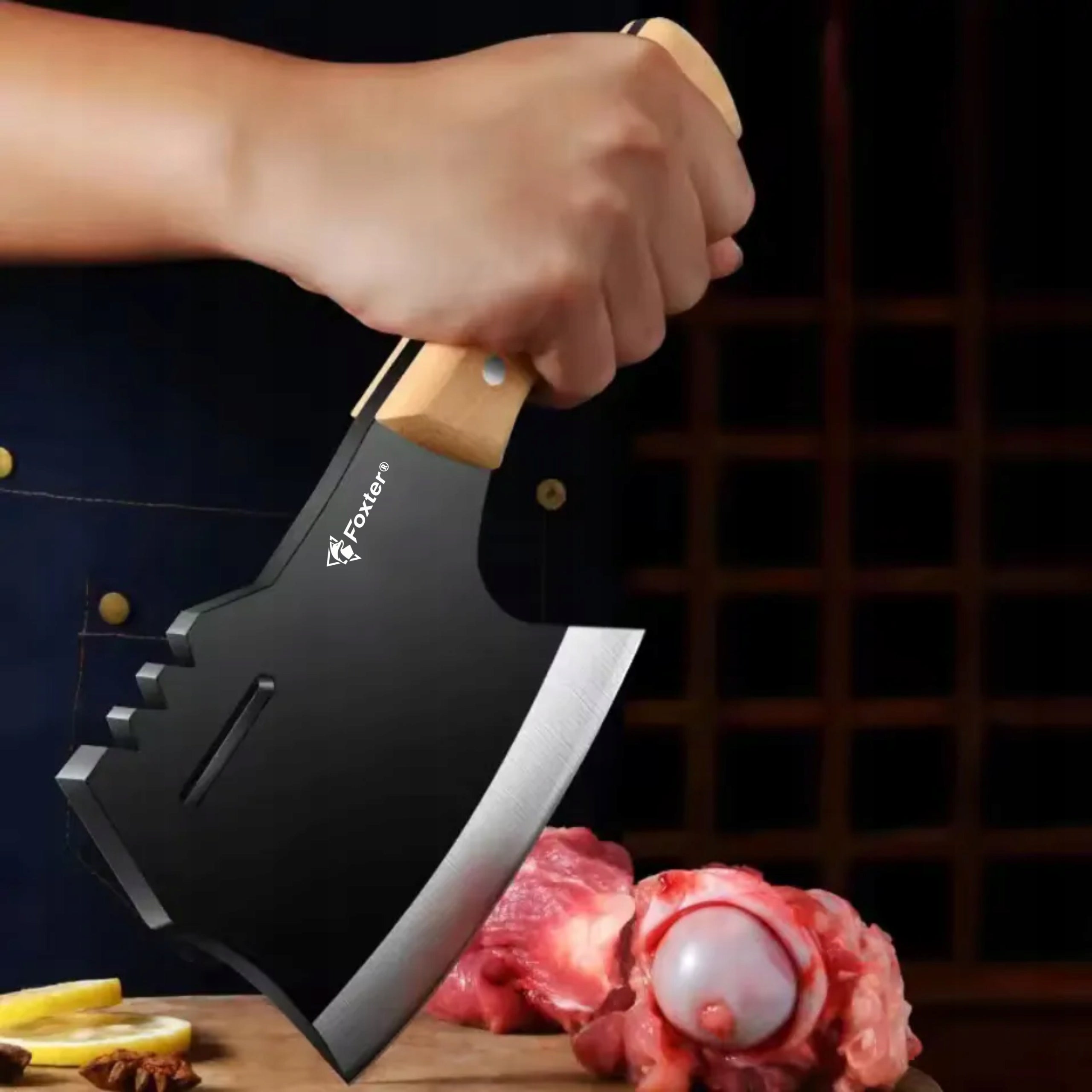 AXE KNIFE AXE HUNTING MACHETE KITCHEN CLEAVER CHEF JAPAN 26cm Packaging status original