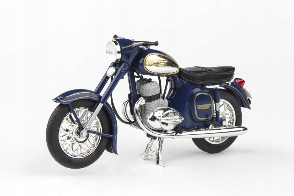Abrex Java 350 Automatic (1966) 1:18 - Cobalt Blue Kid's age 14＋ years