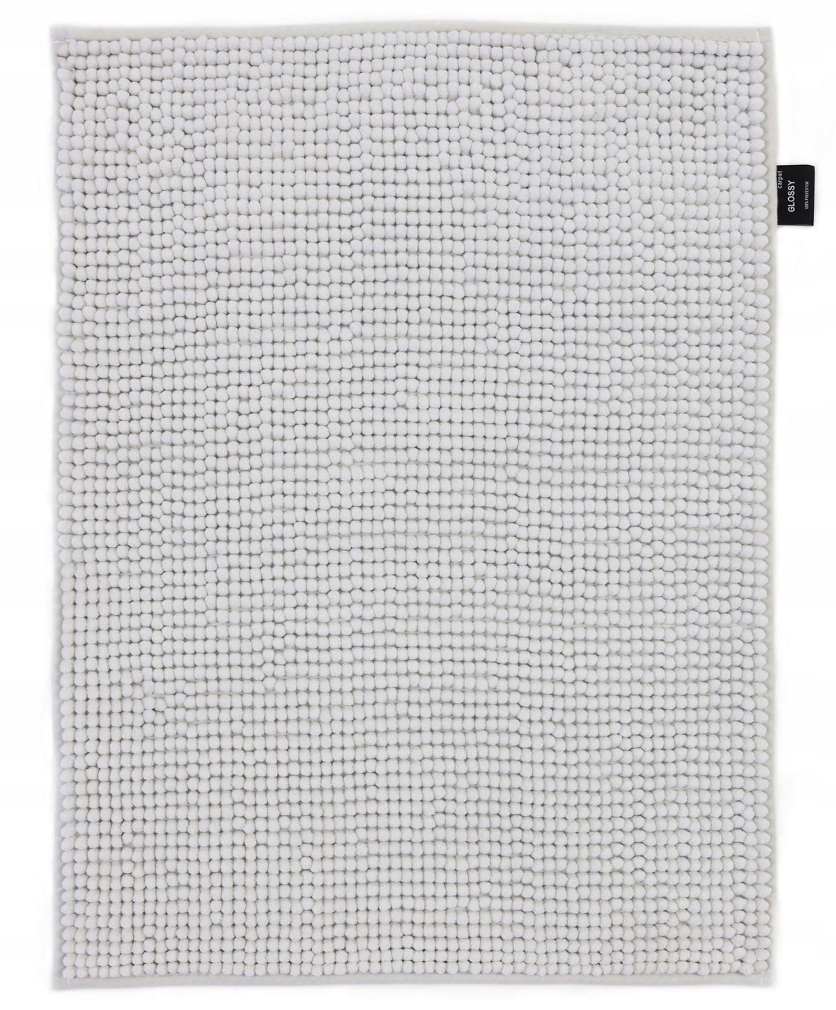 Absorbent Washable Bathroom Rug Gray 60X90cm Manufacturer code Dywan do łazienki Glossy