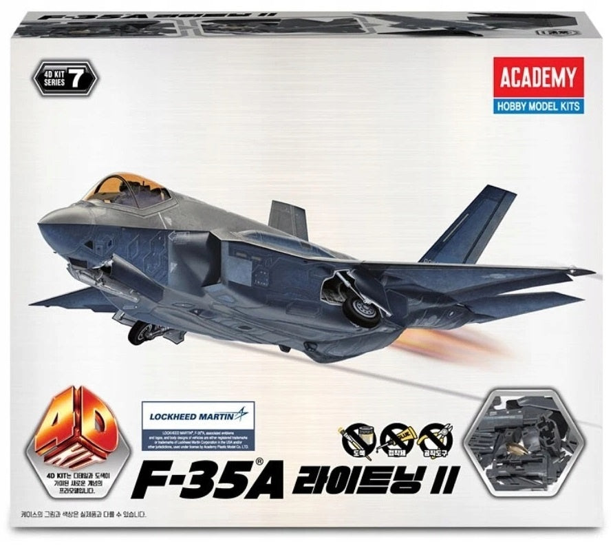 Academy 15406 4D Kit Lockheed Martin F-35 A Lightning II Freedom Knight