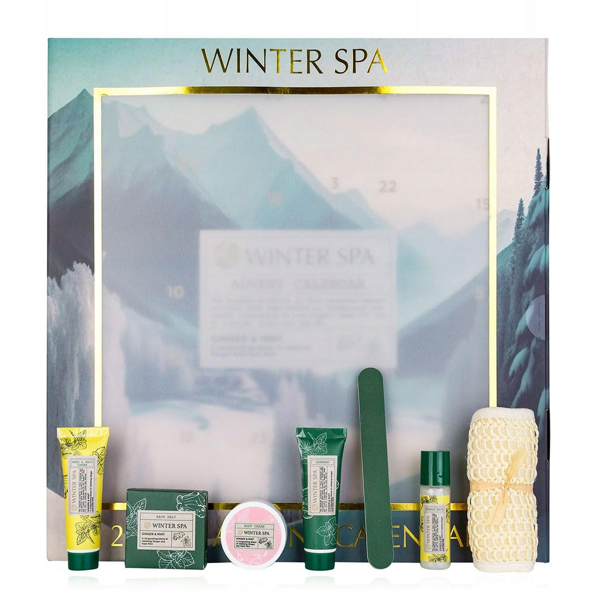 Accentra - Winter Spa Advent Calendar 24 items
