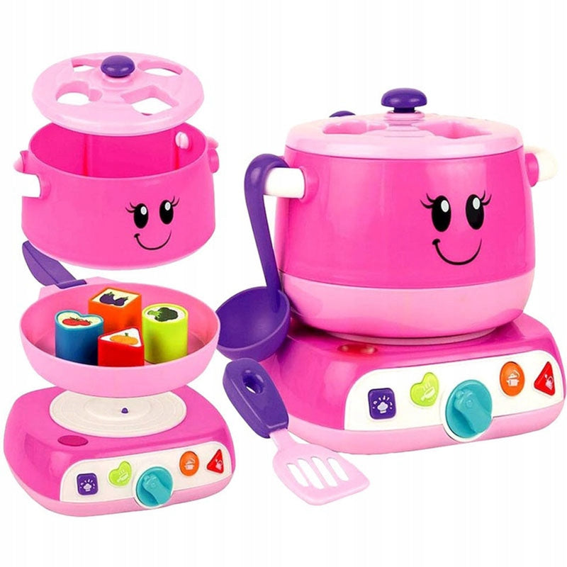 Accessories Kitchen Magic Playing Pot 3in1 Interactive Toy Brand Smily Play