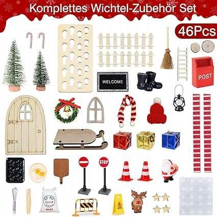 Accessories for creative play door elf christmas tree Manufacturer code X002D374F9