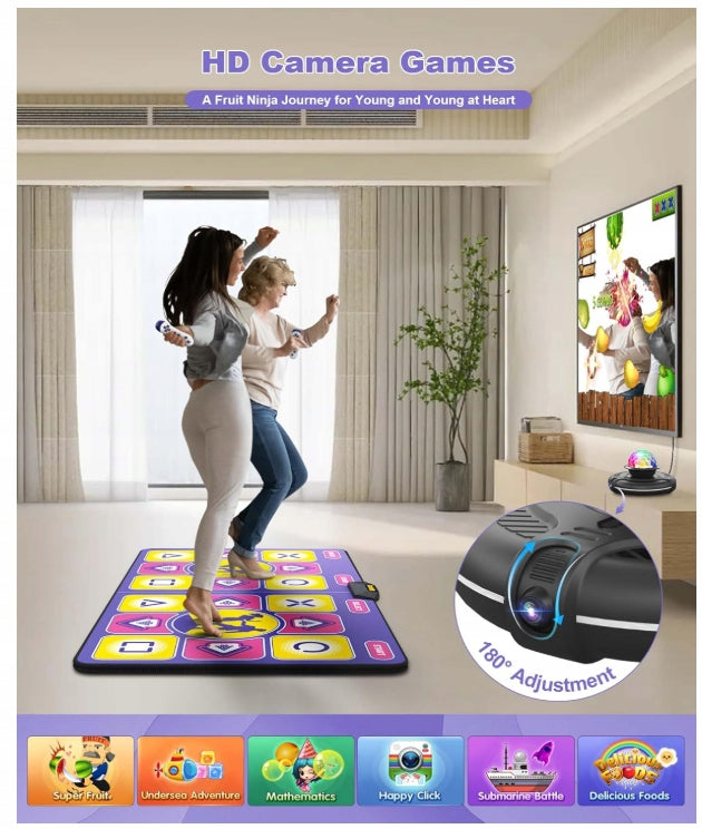 Acelufly Dance Mat- Interactive, Non-Slip for Kids and Adults Manufacturer code 15m-26