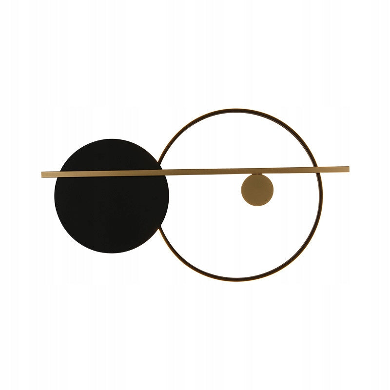 Acorde - wall lamp 46 cm geometric LED modern decorative black