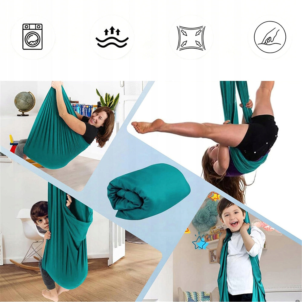 Acrobatic sash SENSORY SWING SCARF FOR AERIAL YOGA 4 m set Brand no brand